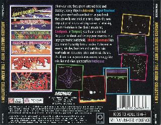 Screenshot Thumbnail / Media File 1 for Arcade's Greatest Hits - The Atari Collection 1[U]